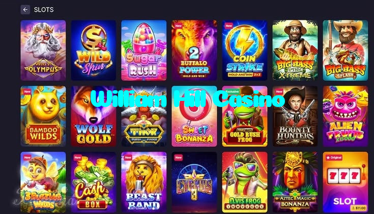 available types of William Hill Casino bet including pre-match live express and system bets