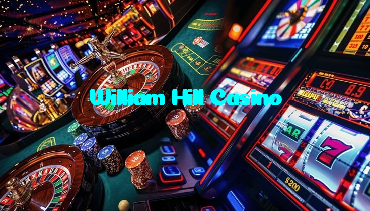 William Hill Casino casino presented on mobile device in Pakistan with slots and live games