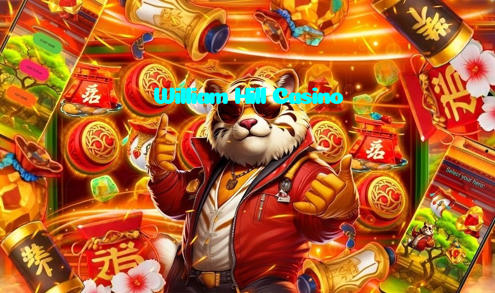 William Hill Casino casino presented on mobile device in Pakistan with slots and live games